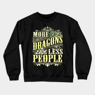 Introvert Dragon Lover Crewneck Sweatshirt